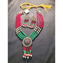 Necklace with Earrings-6